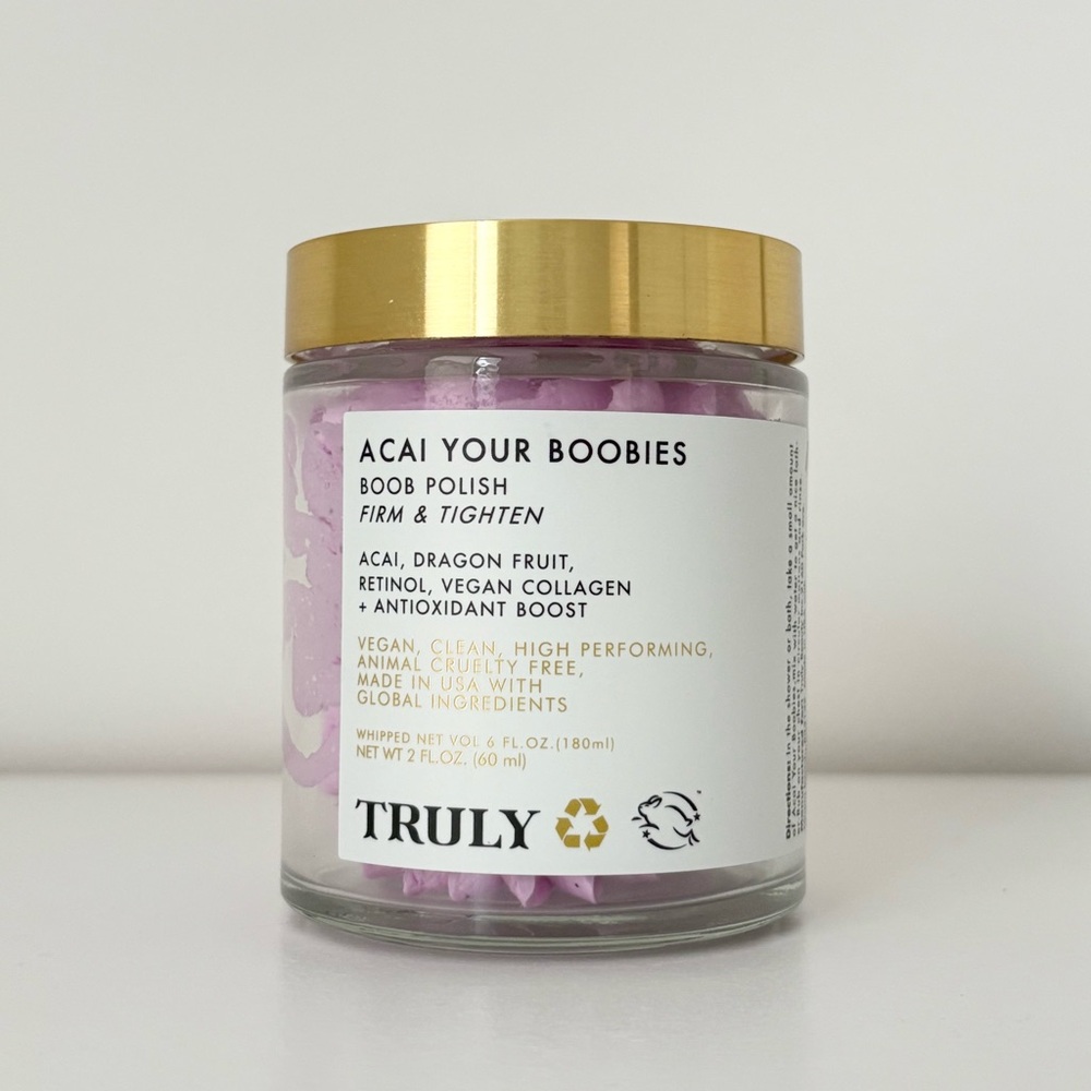 Truly Acai Your Boobies Boob Polish Firm & Tighten 2 oz